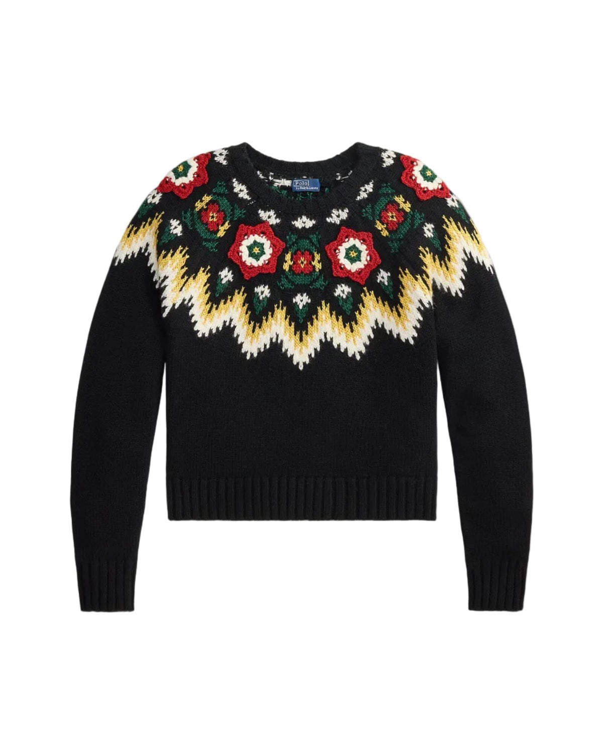 Fairisle Crewneck Sweater by Ralph Lauren - Image 1