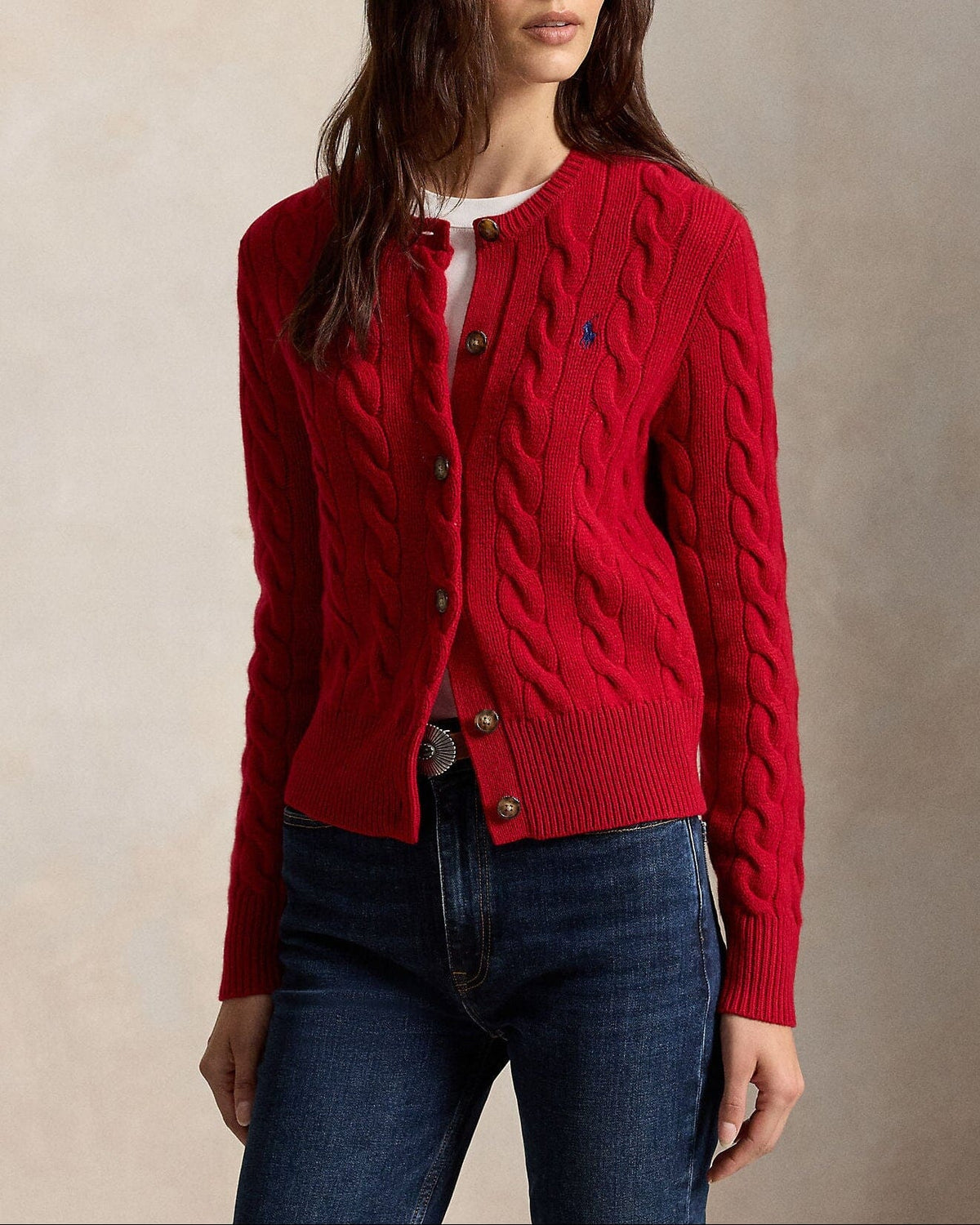 Ls Crewneck Cardigan by Ralph Lauren - Image 2