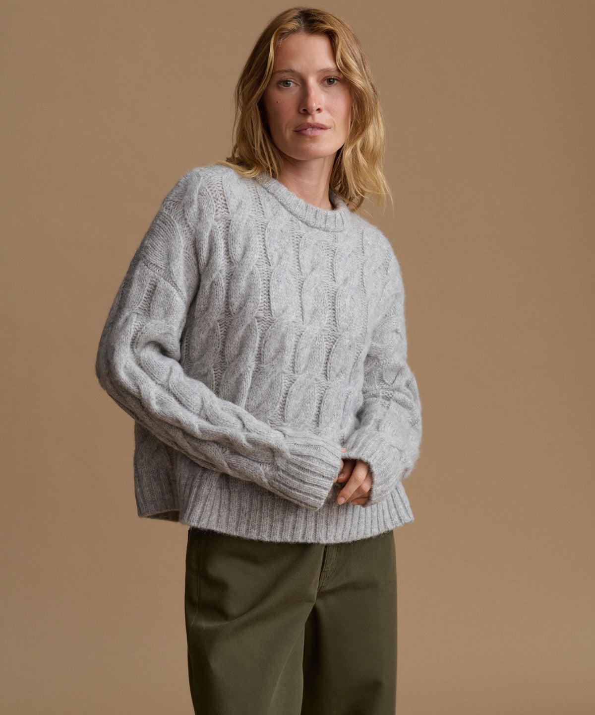 Cable Serena Crewneck