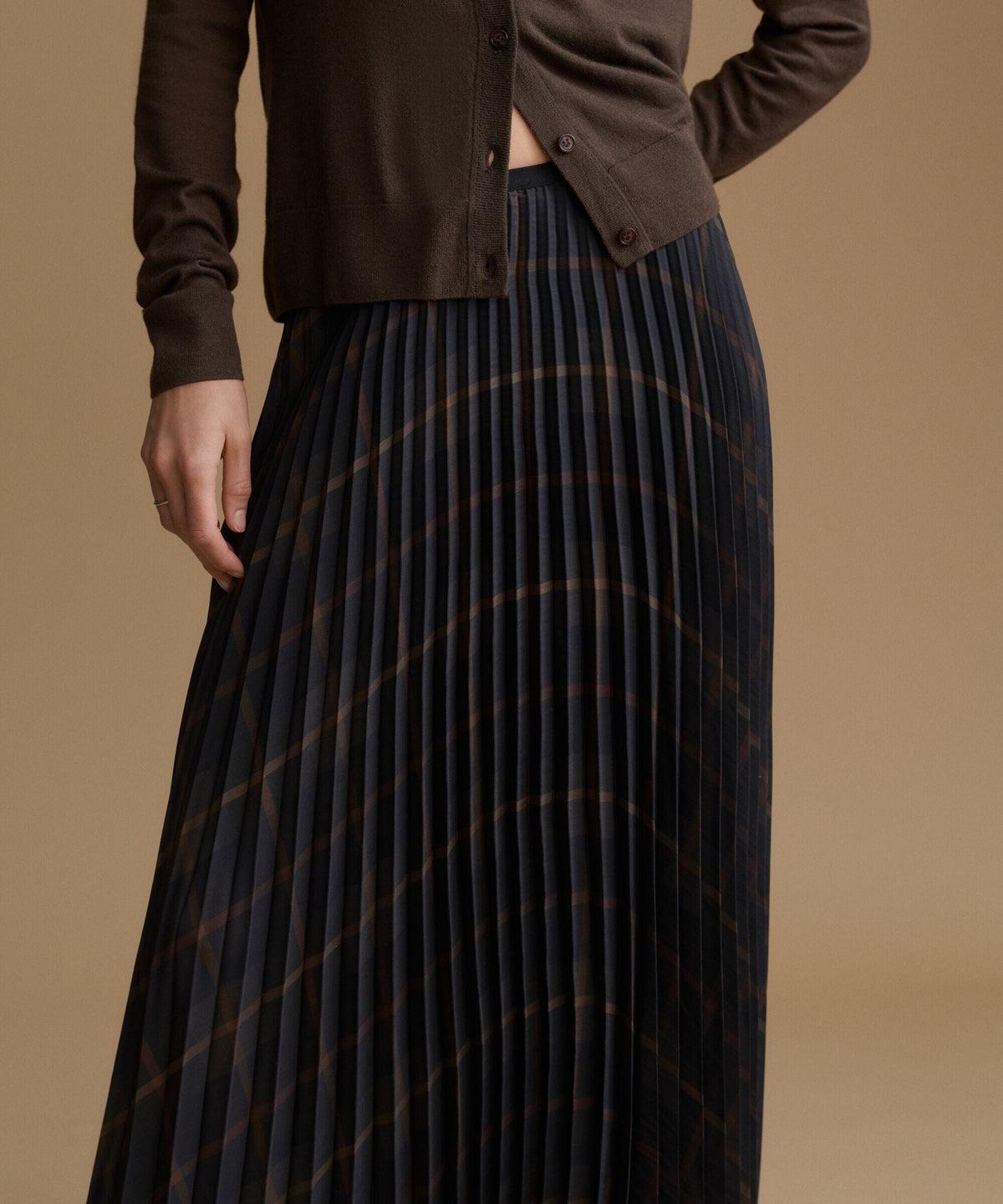 Pleated Skirt-Bottoms-Uniquities