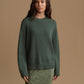 Cashmere Oversized Crew-Sweaters-Uniquities