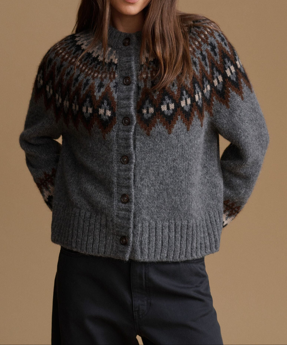 Thatcher Crewneck Cardigan