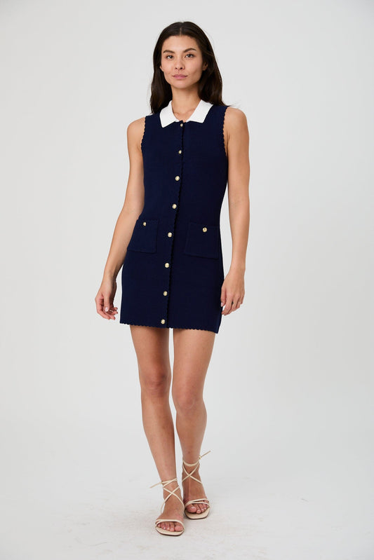 Bennet Rib Knit Dress-Dresses-Uniquities