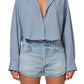 Ana Cropped Shirt in Plaid-Tops/Blouses-Uniquities
