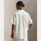 Linen Short Sleeve Shirt-Tops/Blouses-Uniquities