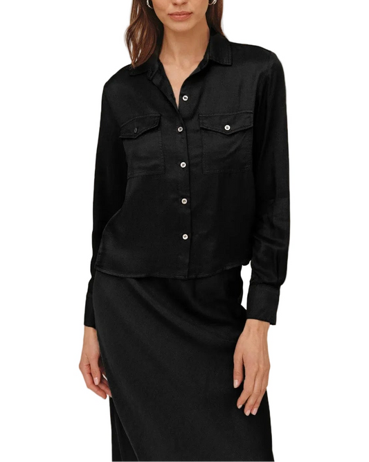 Utility Crop Button Down