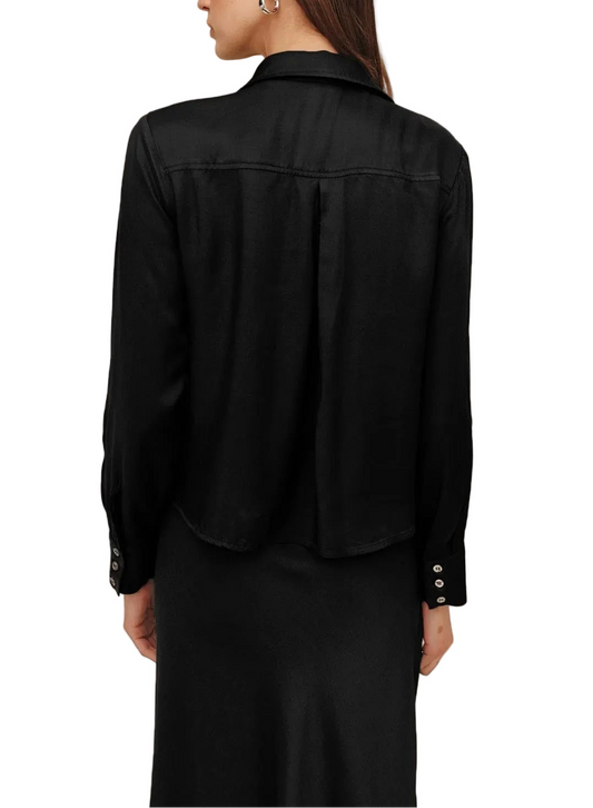 Utility Crop Button Down