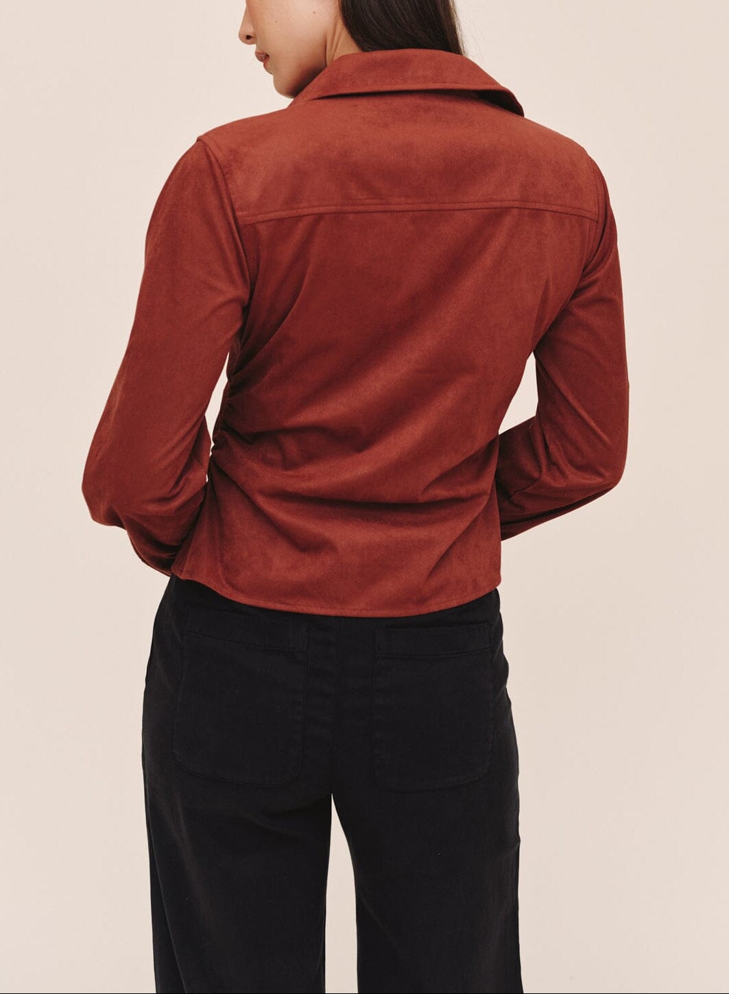 Fitted Button Down-Tops/Blouses-Uniquities