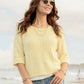 Calliope Scalloped Sweater-Sweaters-Uniquities