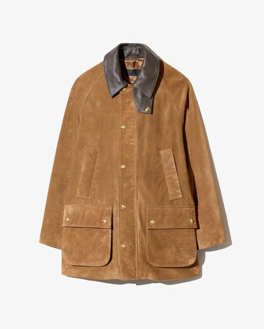Kedem Suede Parka-Jackets-Uniquities