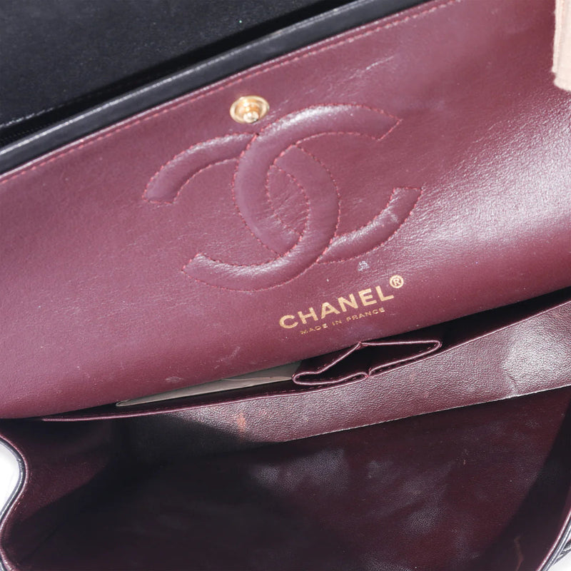 Vintage Chanel Lambskin Medium Classic Double Flap Bag-Vintage Accessories-Uniquities
