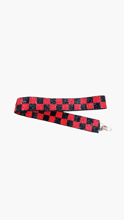 Checkered Red/Black Strap-Accessories-Uniquities