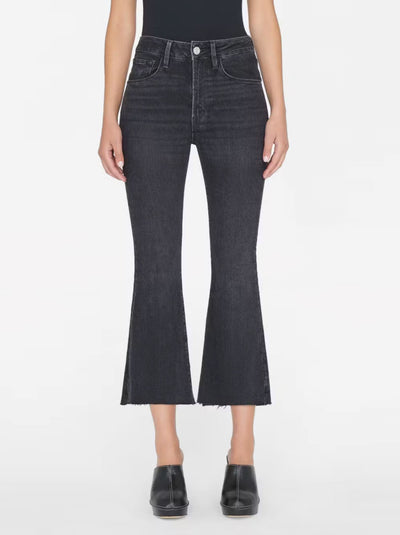 Le Crop Flare Raw After Hutchinson-Denim-Uniquities