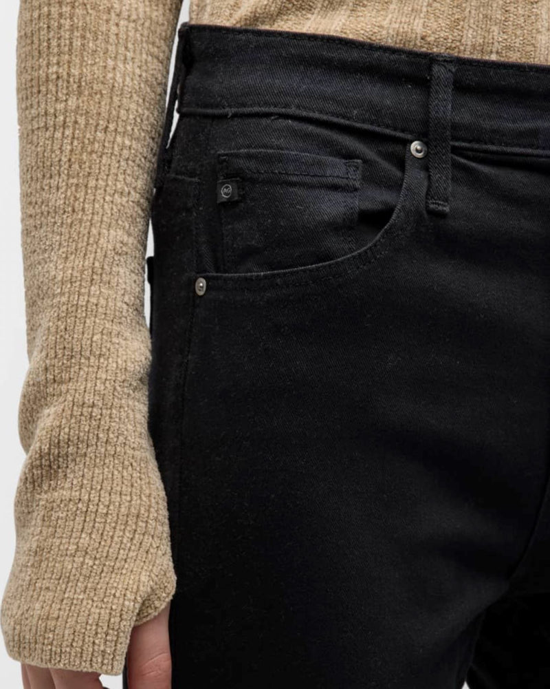 Farrah Boot Crop Jeans Sulfur Black-Denim-Uniquities