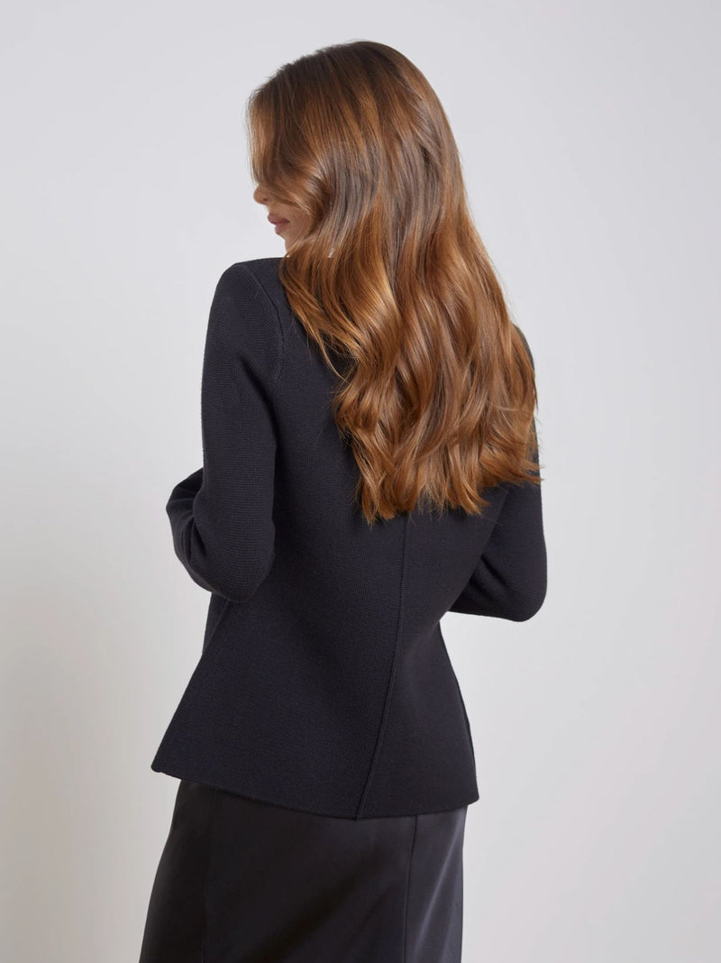Lacey Knit Blazer-Jackets-Uniquities