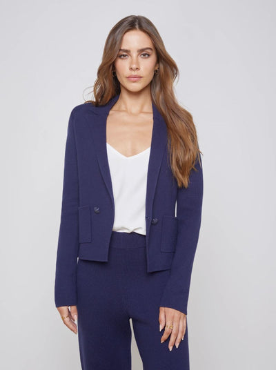 Sofia Knit Blazer-Jackets-Uniquities