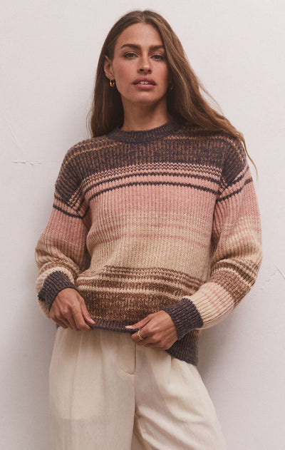 Evan Stripe Sweater-Sweaters-Uniquities