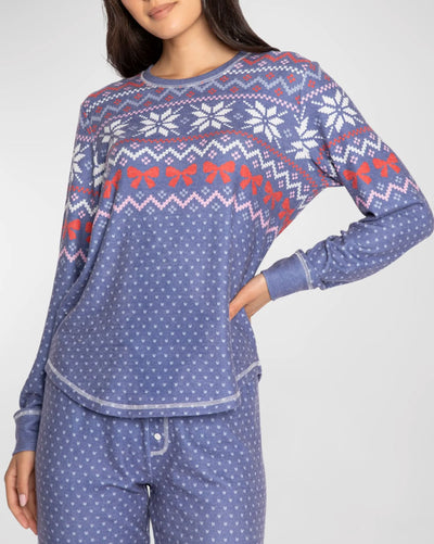 Long Sleeve Top Cozy Vibes-Lounge-Uniquities