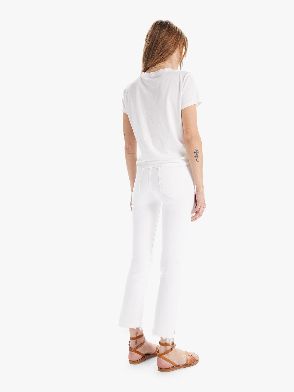 The Insider Crop Step Fray Jeans-Denim-Uniquities