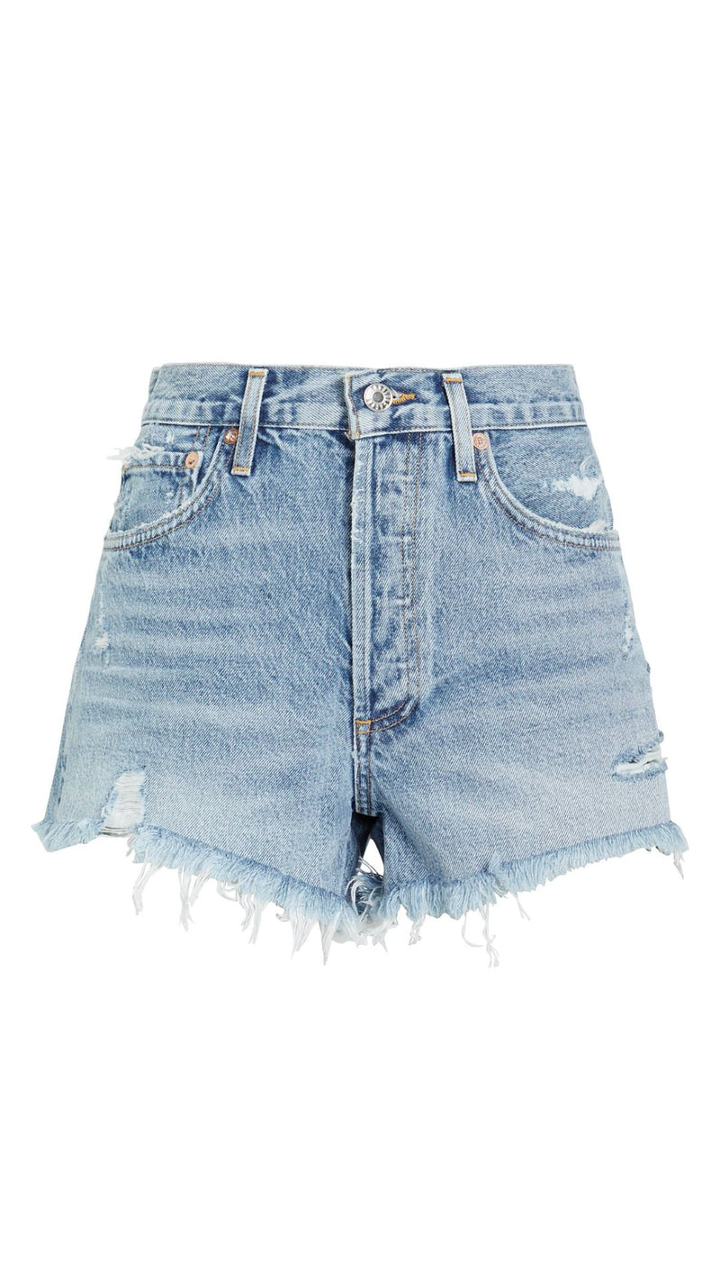 Parker Short in Swapmeet-Denim-Uniquities